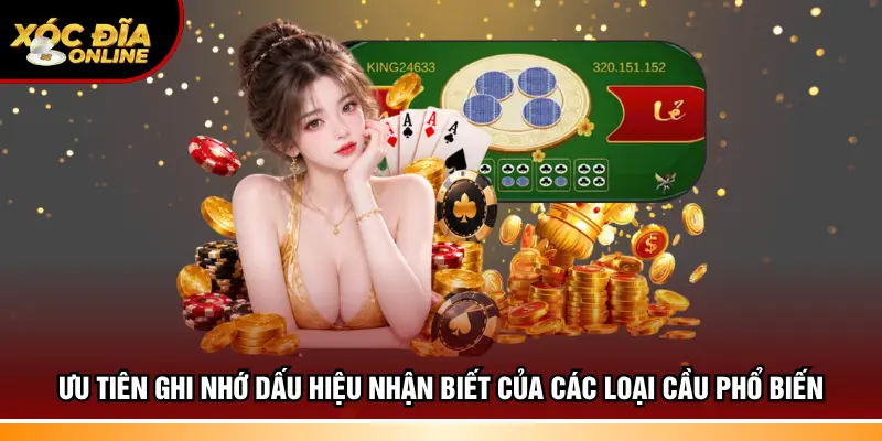 Ưu tiên ghi nhớ dấu hiệu nhận biết của các loại cầu phổ biến