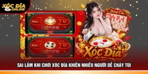 Sai lầm khi chơi xóc đĩa