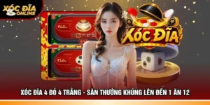 Xóc đĩa 4 đỏ 4 trắng